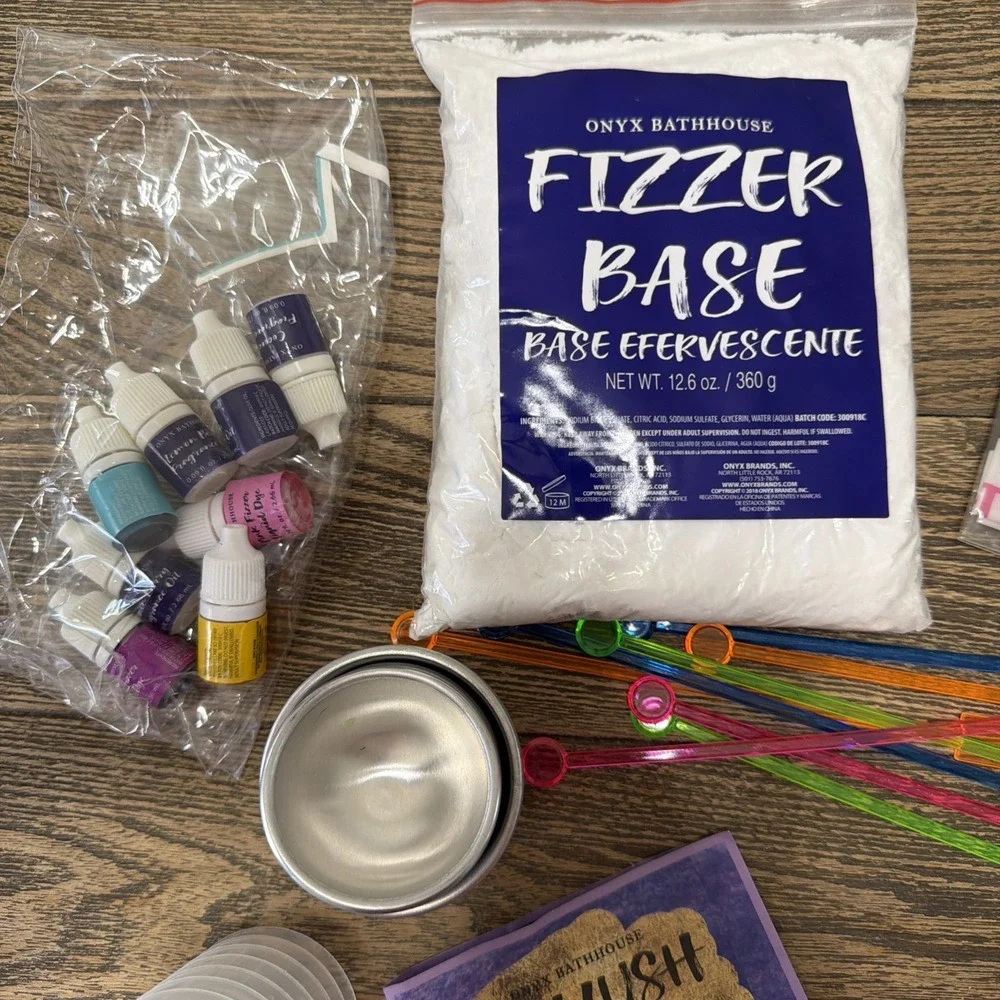 Bath Bomb/Fizzie Kit Craft Fun With Kids! DIY Lush Bath Bomb Kit FUN FUN FUN